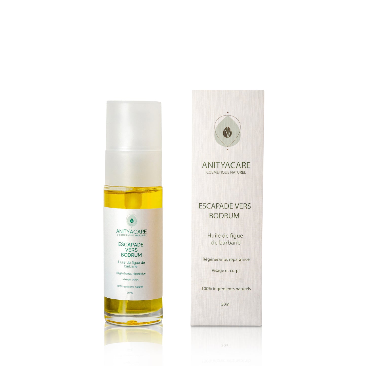 Escapade vers Bodrum - Soin Ultime et Régénération, Huile de Pépins de Figue de Barbarie 100% Pure pour une Beauté Naturelle