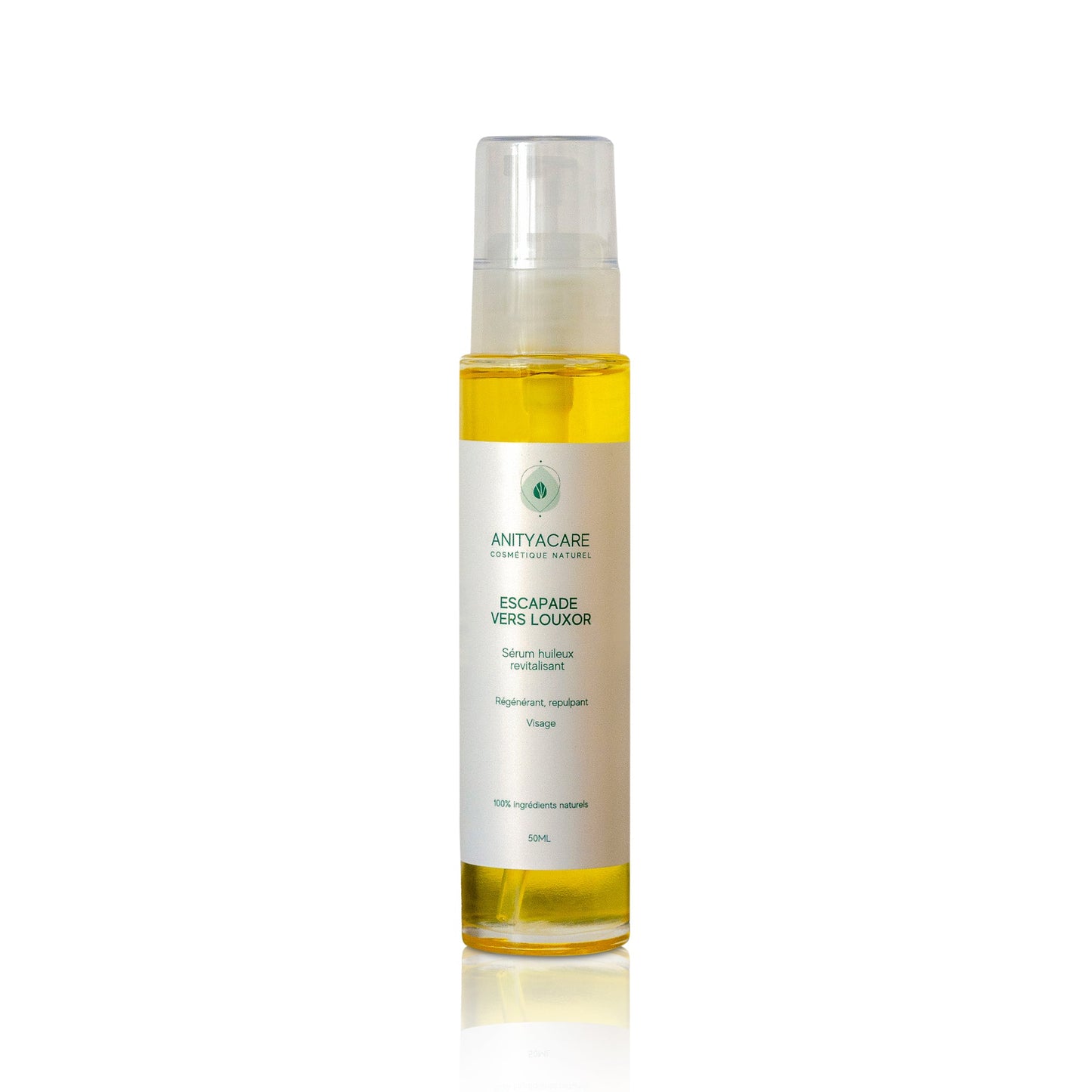 Escapade vers Louxor - Renaissance et Éclat, Sérum Visage Revitalisant à l'Huile de Figue de Barbarie, Jojoba et Amande Douce