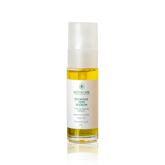 Escapade vers Bodrum - Soin Ultime et Régénération, Huile de Pépins de Figue de Barbarie 100% Pure pour une Beauté Naturelle