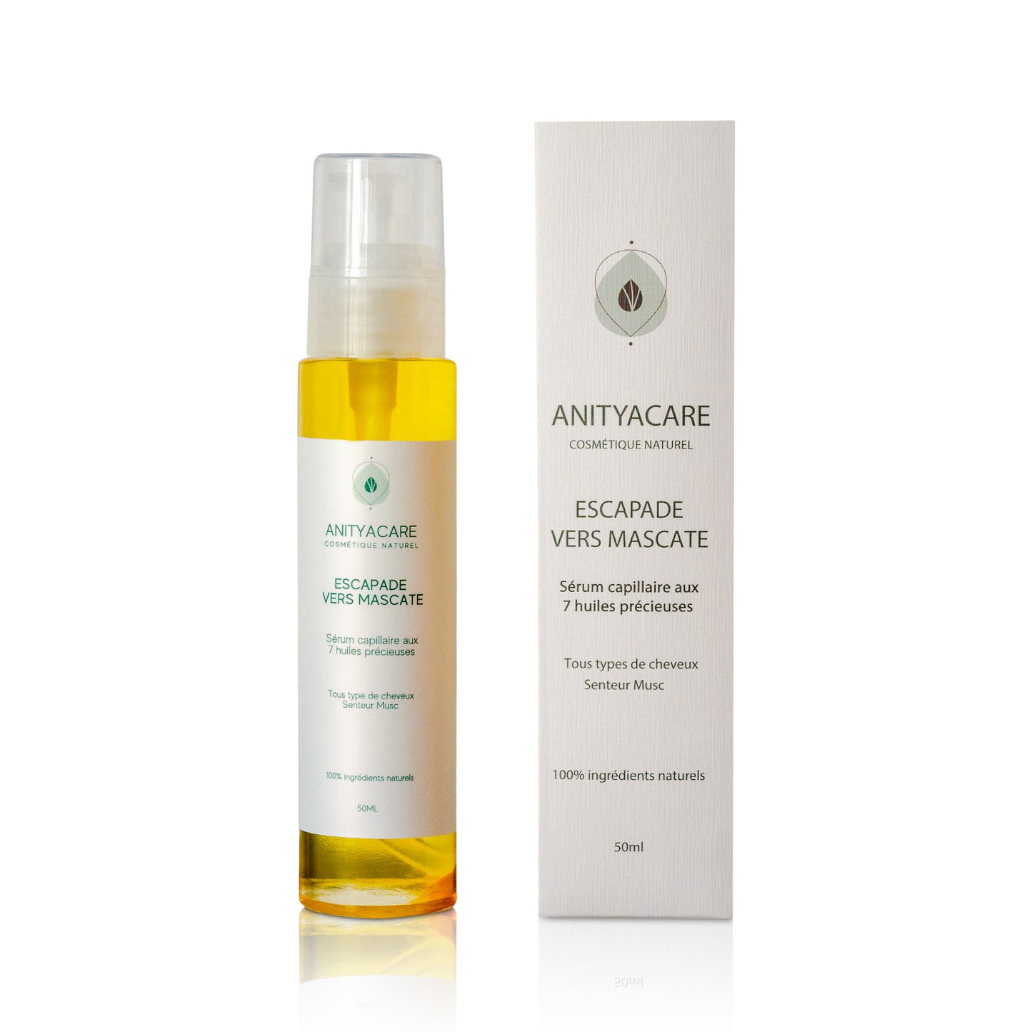 Escapade vers Mascate - Soin Capillaire Transformateur, Infusion Luxueuse de 7 Huiles Précieuses et Parfum de Musc Délicat